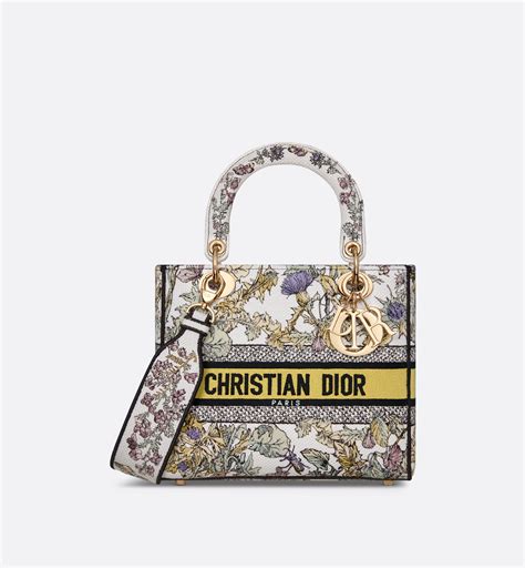 lady dior bag multicolor